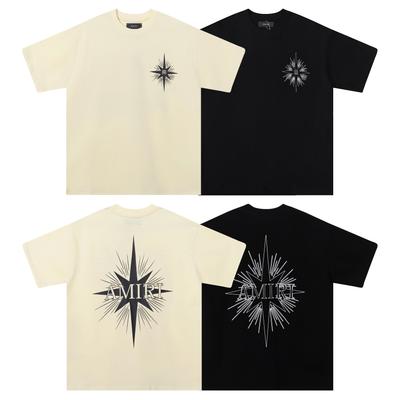 739 2025 Sommer Neu Herren- und Damen Locker Hochwertige Baumwolle Übergröße T-Shirt