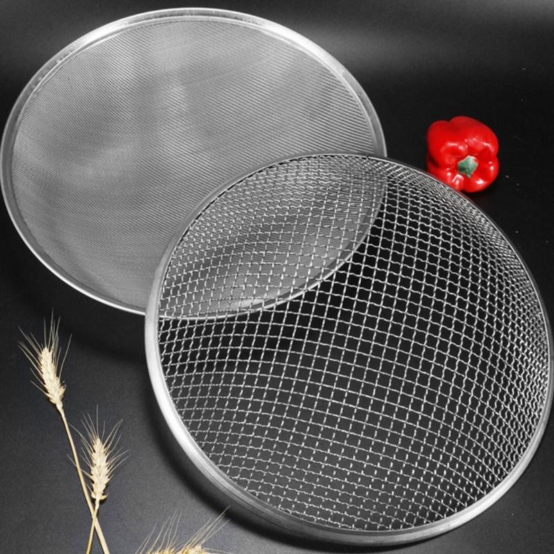 Professional Gardening Sifter Compost Sieve Tool Rock Dirt Separator Gardening Sifting Equipment Metal Texture for Soil