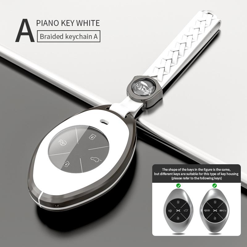 Xiaopeng Key Case for P70/P7/P5/G3/G9/BETA - Car Key Bag with Buckle