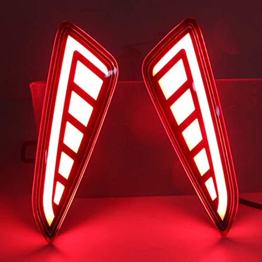AL-mart Car LED Brake Lamp Rear Bumper Light Tail Lamp Reflector High Brightness LED