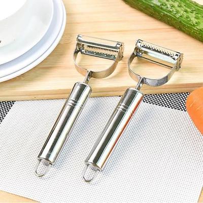 Stainless Steel Multifunctional Smiley Potato Peeler and Slicer Knife