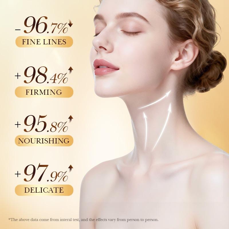 Collagen Roller Neck Massage Cream 110ml Deep Moisturizing Neck Care Facial Mask Improve Skin Fine Lines Dull Korean Skincare