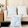 Fashion Small Florals Cushion Cover Pillowcase Ultra Soft Skin Friendly Fabric Cloud Like Comfort & Concealed Zipper