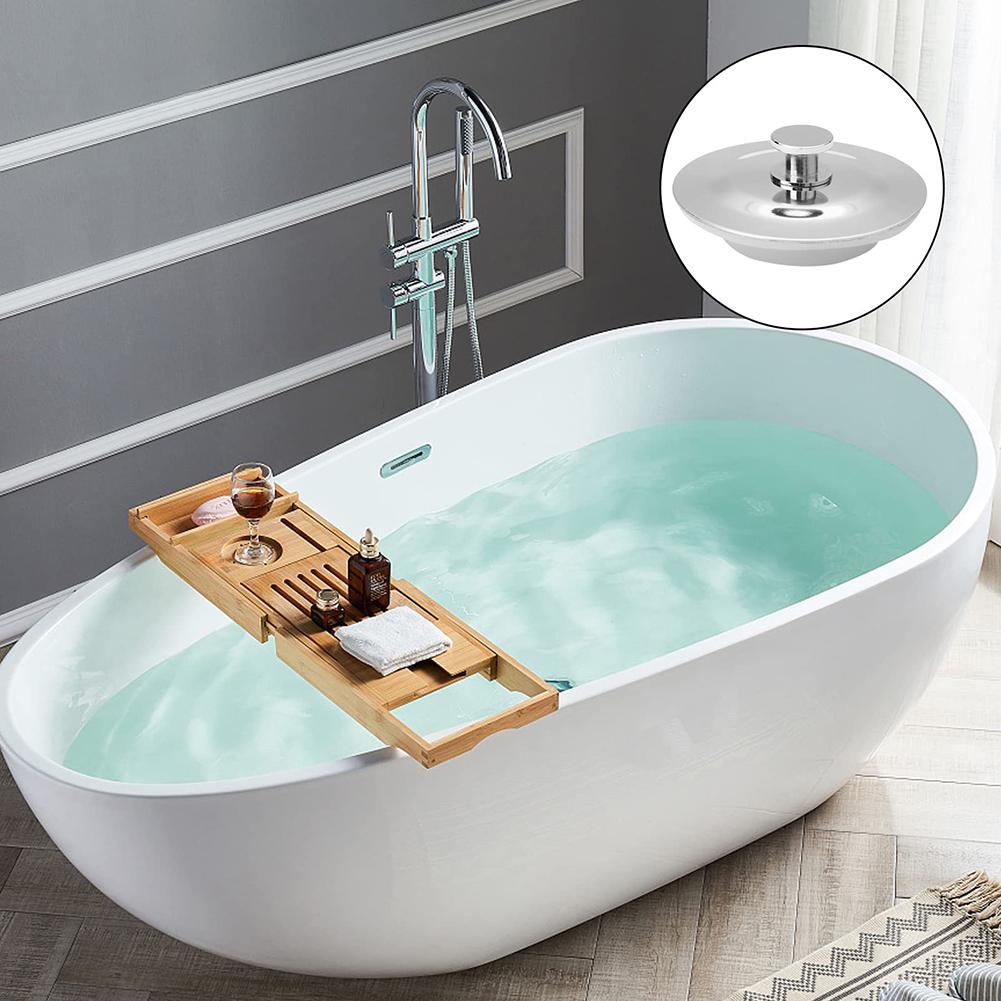 Easy To Move Sink Drain Plug Household Metal And Silicone