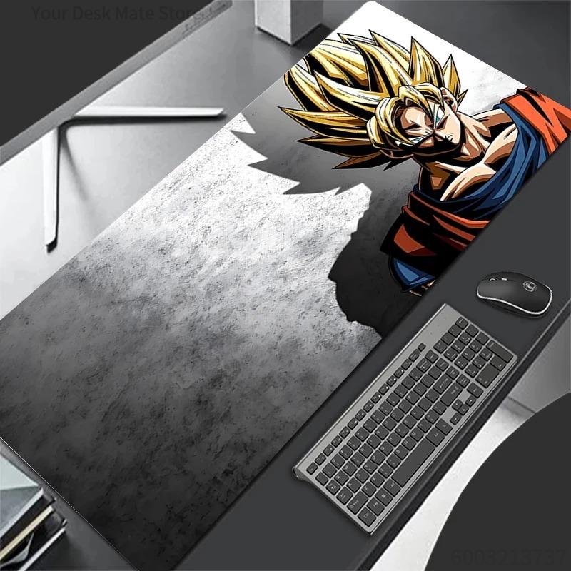 Japan Cool Anime Mouse Pad Laptop Black and White Gaming Mousepad Large DDragoned Balls Keyboard Rug PC Gamer Cabinet Desk Mat