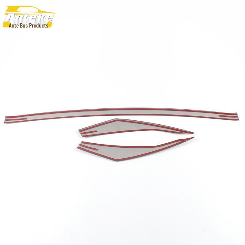 21 Elantra Front Bumper Trim Lip Grille Anti-Scratch Bright Strip Upgrade