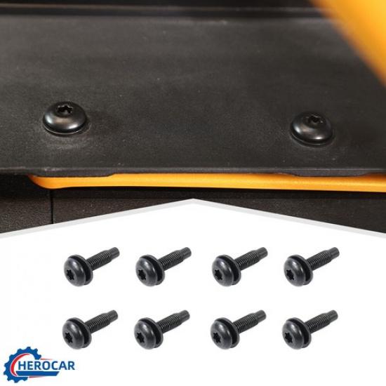 

Black Interior Roof Screws Bolt Accessories 8Pcs Fit for Ford Bronco -2025