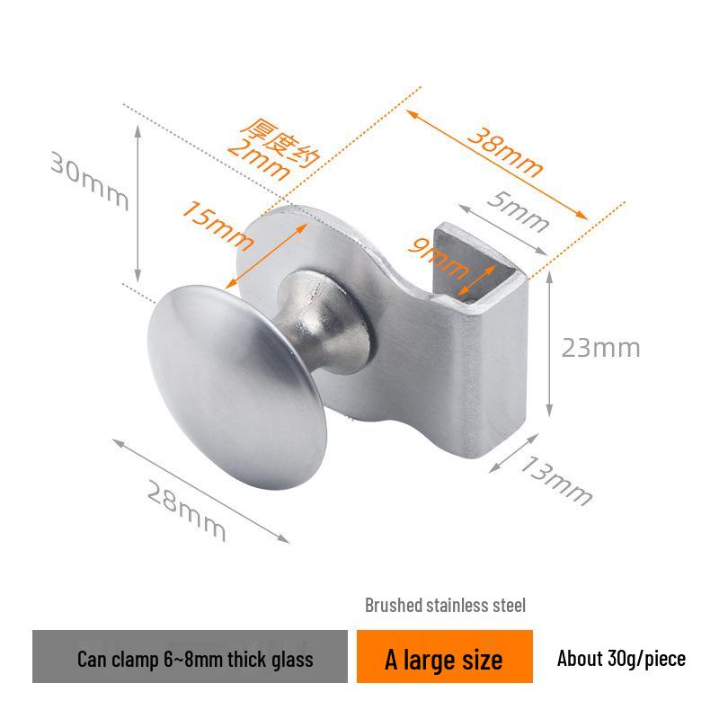 No-Drill Round Thumb Handle for Wine Cabinet and Drawer