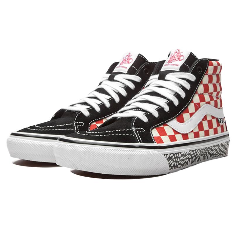 Vans Skate Sk8 Hi Reissue 'Grosso 84 Red Checkerboard' Vans VN0A5KYR428