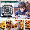 2 Pack Air Fryers Crisper Plate Air Fryer Grill Plate Non-Stick Fry Coating Pan