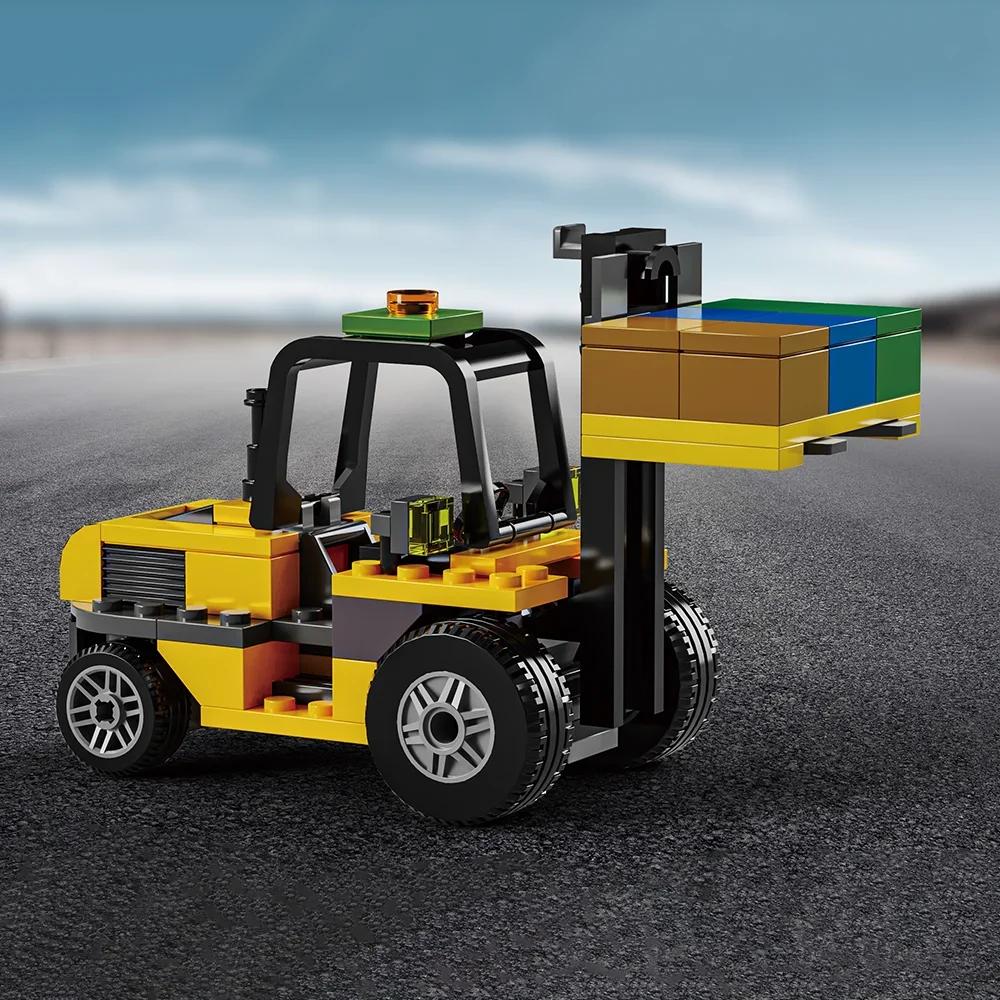 Non-Toxic Creative City Airbus Cargo Aircraft Plane Building Blocks Air Airplane Model Bricks Educational Diy Toys For Kids Children