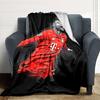 Soccer Celebration Moment Blankets Flannel Printed Breathable Warm Throw Blanket for Home Office Bedspreads 0708a70