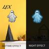 Indoor Outdoor Glass Door Decals Luminous Ghost Wall Stickers for Halloween Decoration, Glow in The Dark PVC DIY Scene Murals Windows And Doors,