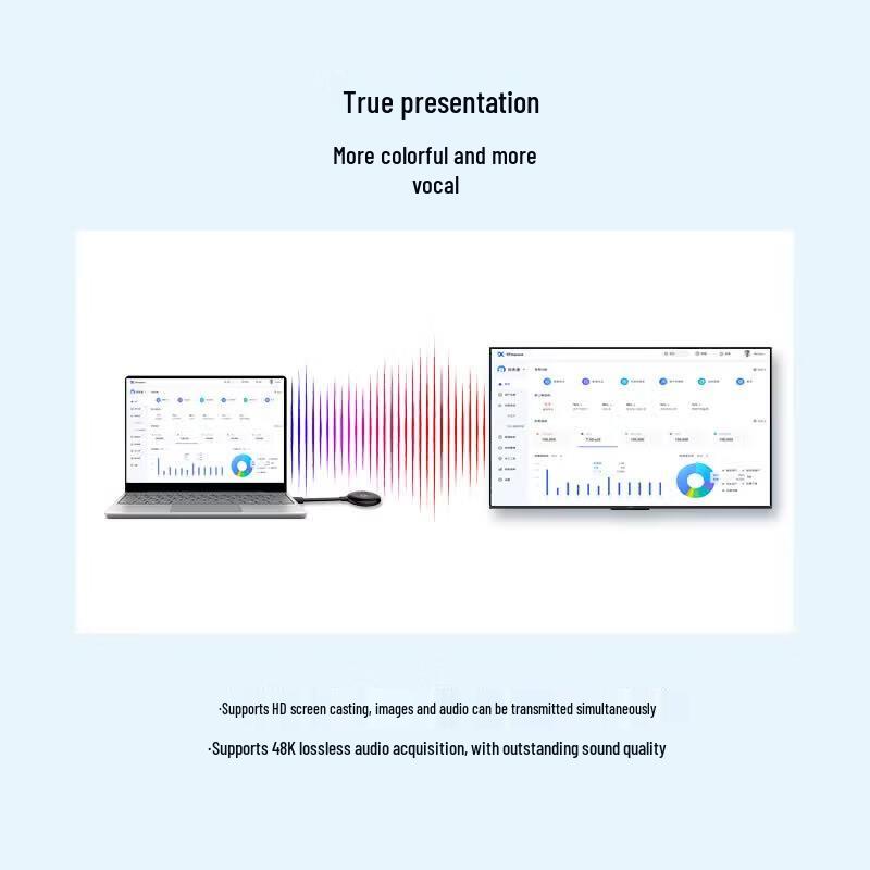 BOEGAM XS1 Wireless HDMI Screen Mirroring Device (CN version)