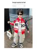 Boys' Cargo Trousers - Spring & Autumn 2025, Casual Korean Style for Small & Medium Children