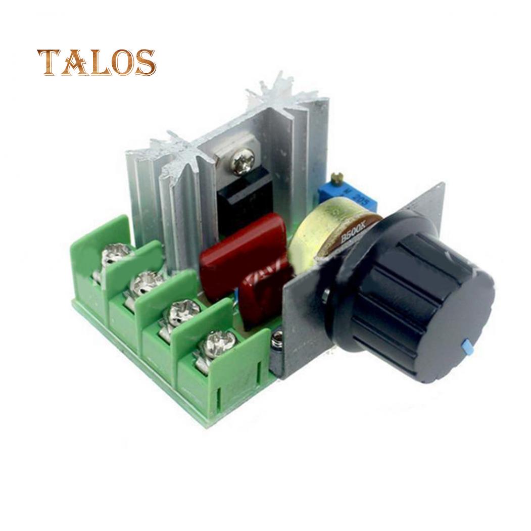 

2000 Вт змінного струму 50-220V 25A Регулятор напруги ШІМ регульований контролер швидкості двигуна електроніка