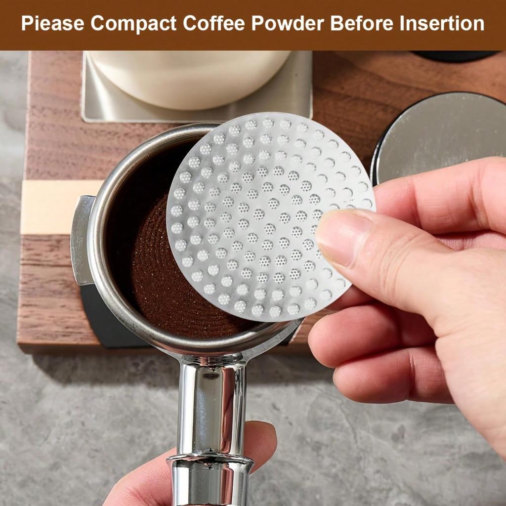 Stainless Steel Secondary Water Separation Mesh Double-Layer Coffee Filter