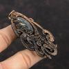 Turritella Agate Pendant Copper Wire Wrapped Pendant Octopus Pendant Genuine Gemstone Pendant Handmade Copper Wire Wrap Jewelry Gift For Mom