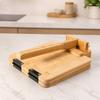 Pressa per Tortillas con Carta da Forno e Compatibile Senza Glutine in Legno