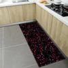 Geometric Print Home Kitchen Floor Mats Door Front Decoration Floor Mats