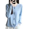 Women S Loose Long Sleeve Knit Cardigan Versatile Sweater Coat