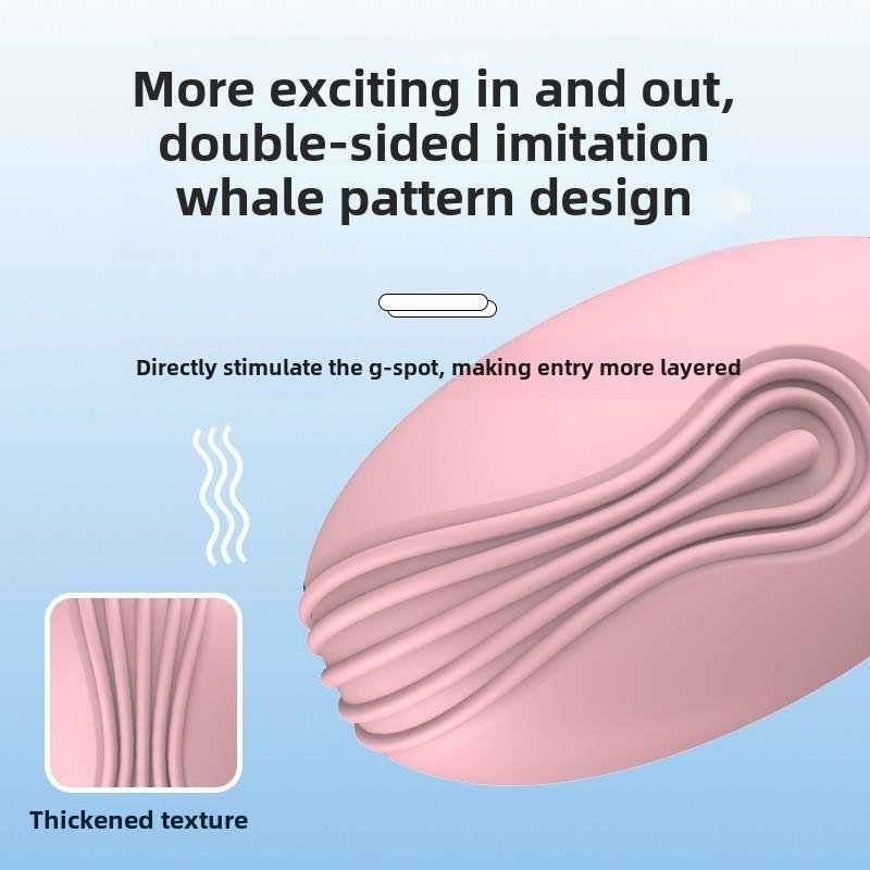Little Whale Rechargeable Wireless Remote Control Female Erotic Egg Jumper Vibrating Female Masturbator Sex Massager