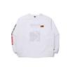 Kodak Rainbow Woven Long Sleeve Piste White