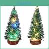 Lovely Mini Cedar Christmas Tree With Twinkling Led Lights Decorative Pine Tree For Holidays