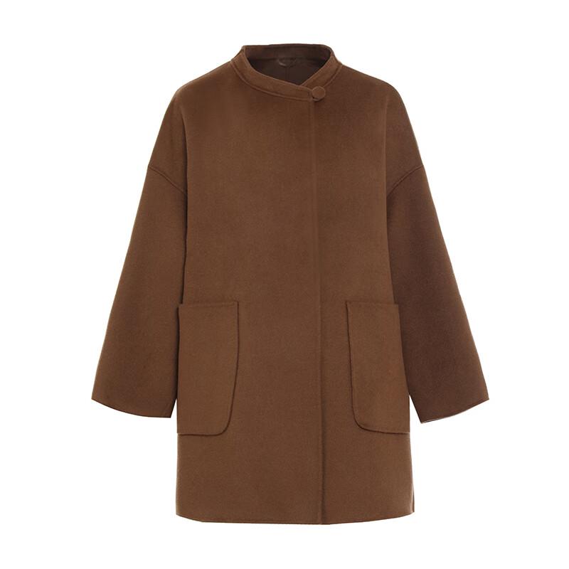 G·TENNA Women's Mid-Length Cashmere Blend Coat BN-B88829