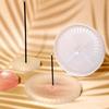 Crystal Epoxy Mold Incense Stick Holder Resin Molds Round Jewelry Tray Mold