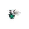 Bien Vetu Lab-Grown Emerald Earrings 0.5 Carat Rudolph