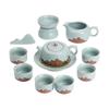 Sushih Ru Kiln Crackle Glaze Gongfu Tea Set