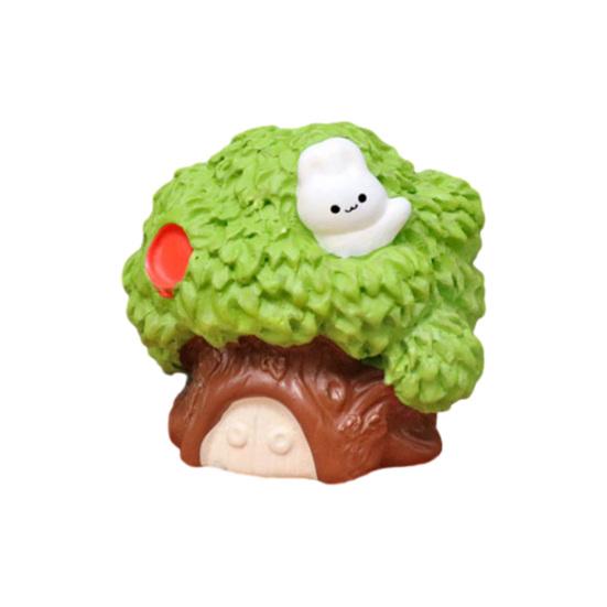 Mini House Micro Landscape Accessory Resin Miniature House Figurine Fairy Garden Ornament for Bonsai Terrarium Crafts