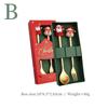 Cross-border Christmas Santa Claus Spoon Set – Cute Cartoon Coffee & Dessert Spoons, Perfect Christmas Gift.