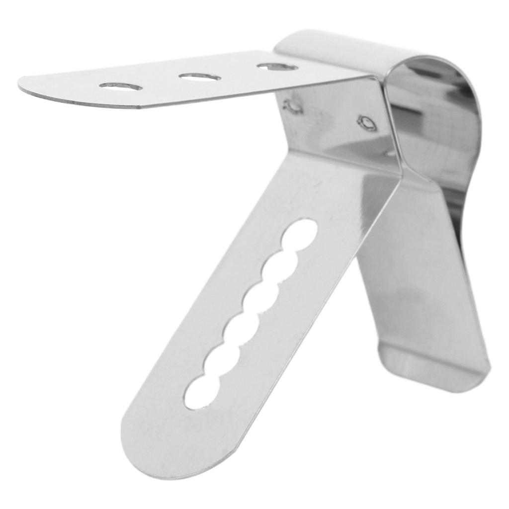 Premium 304 Stainless Steel Thermometer Probe Clip Versatile Pot Clip for Grilling Barbecue Milk Tea Brewing Baking Cooking