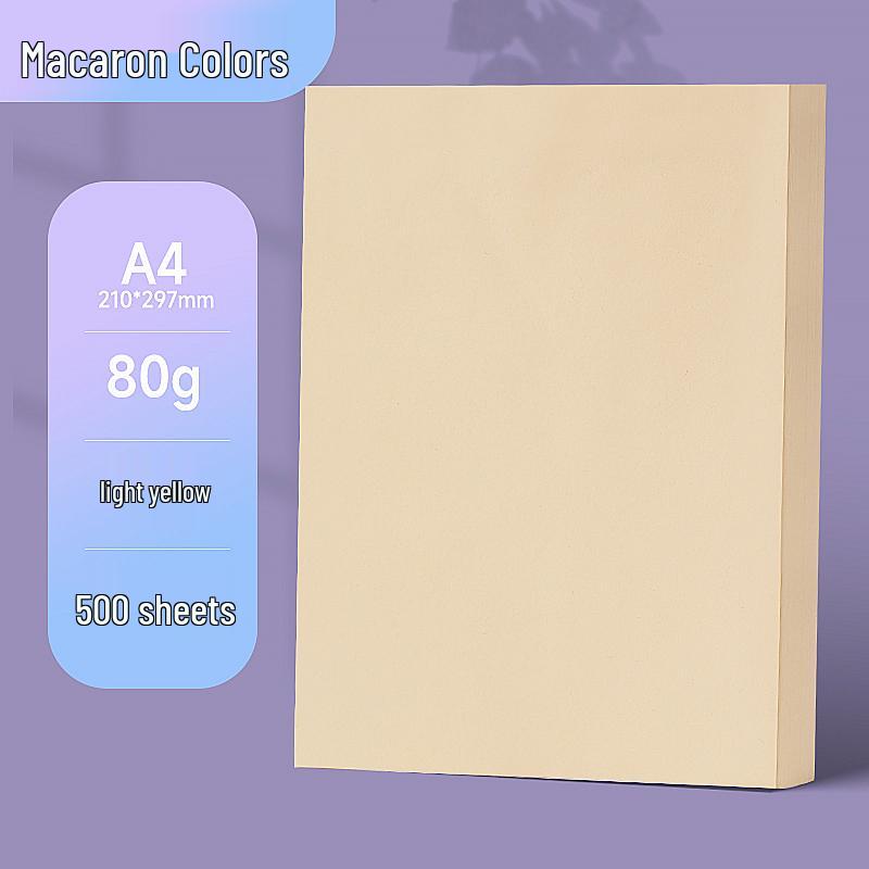 Macaron Color A4 Paper: Pink & Assorted, for Printing, Crafts, Origami & Kids' Projects