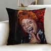 Popular Rapper Trippie Redd Cushion Cover Soft  EasyWash Pillow Case  Versatile for Couch Bed Travel and Office