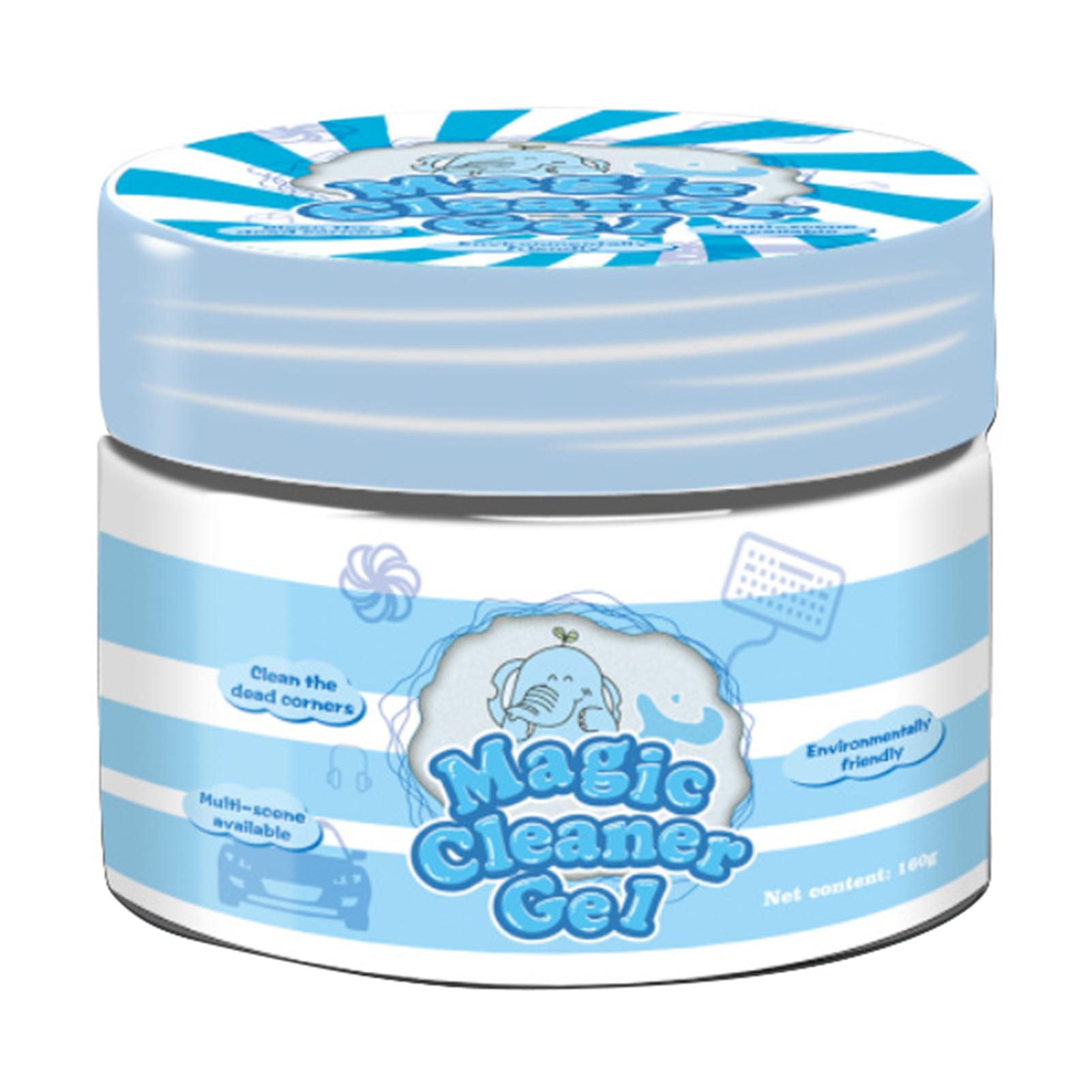 160g Car Cleaning Gel,Slime Magic Mud Auto Interior Computer Keyboard Dirt Clean Dust Remover Gel Car Interior Cleaning Tools