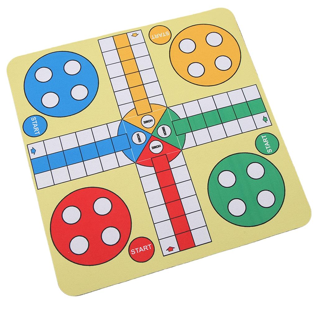 Fliegendes Schach Spielbrett Faltbar Kompakt Waschbar Leder Kann Als Mauspad Partybrett Verwendet Werden