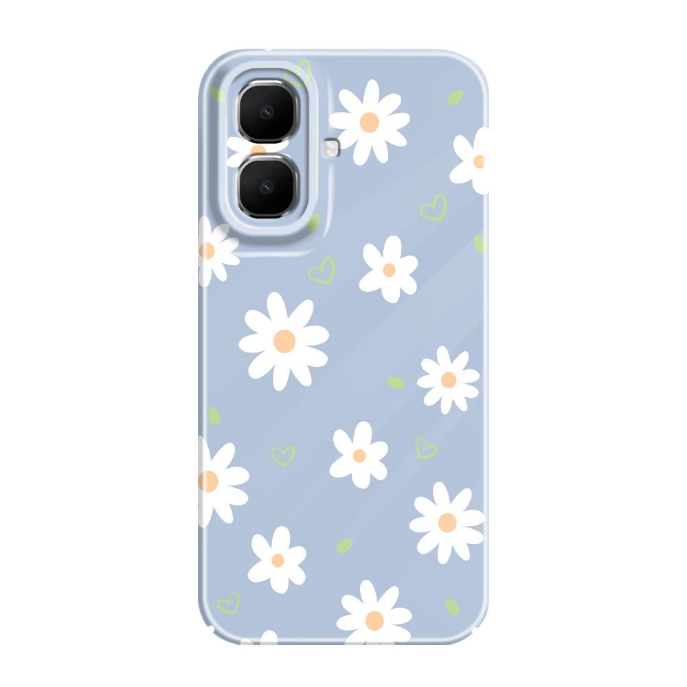Tender Daisy Phone Case For Infinix Smart 10 Plus 9 8 7 6 Film Hard Cover