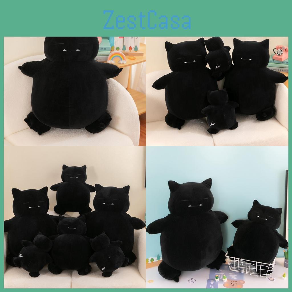 Snorlax Plush Dark Doll Animal Toy Childrens Pillow Room Decoration Anime Gift