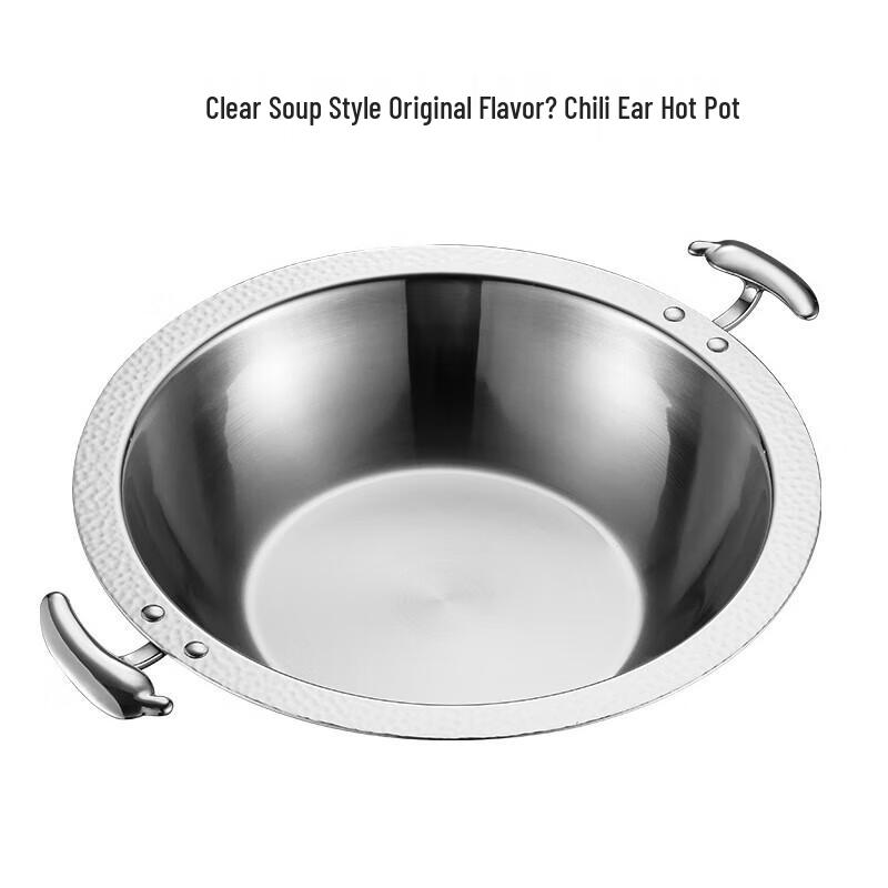 Komerční horký hrnec s kachnami mandarinskými z nerezové oceli 304