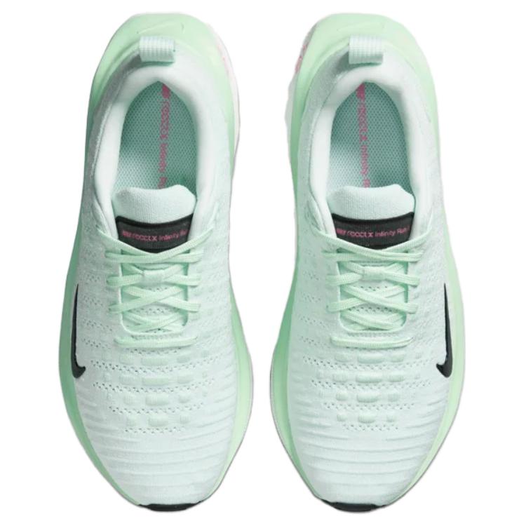 Nike ReactX Infinity Run 4 Barely Green Women Sneakers Vapor-Green Playful-Pink Black DR2670-303