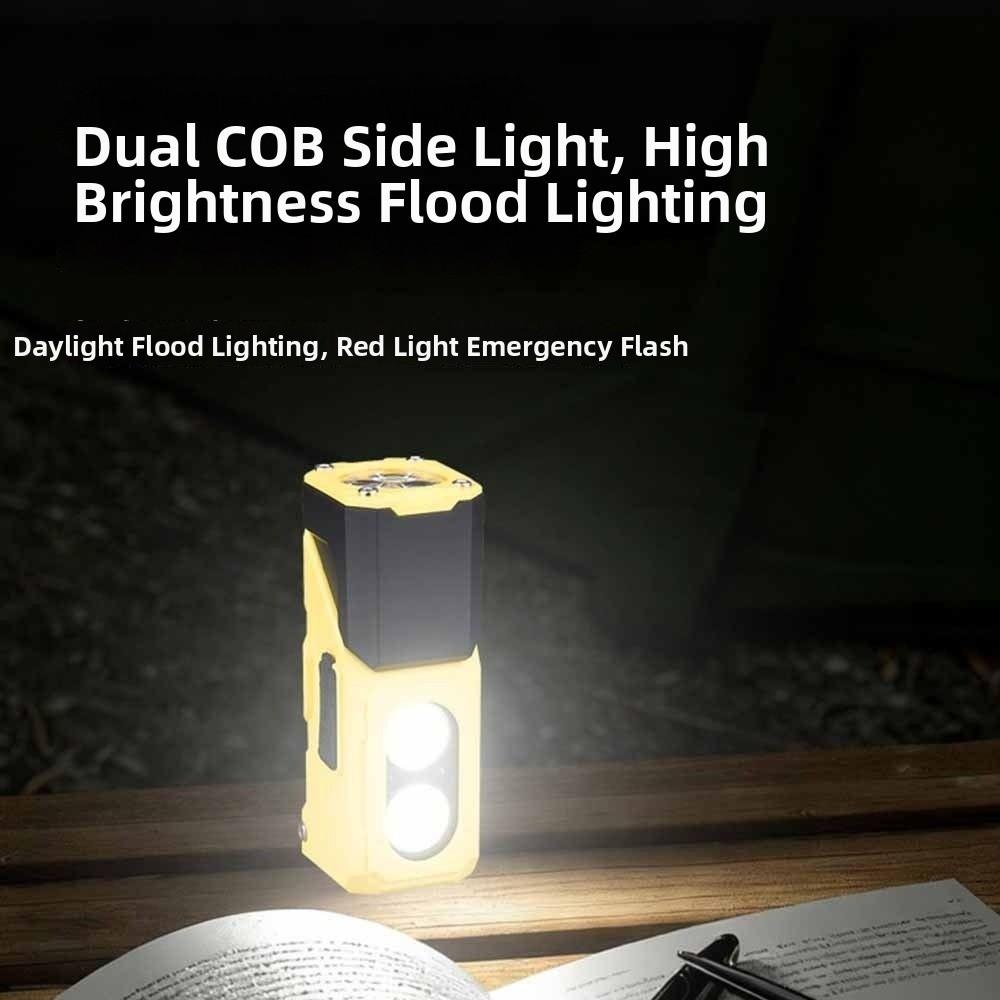 Portable Helmet Clip Light Magnetic Cap Clip Light Work Lighting Inductive Headlamp  Night Use