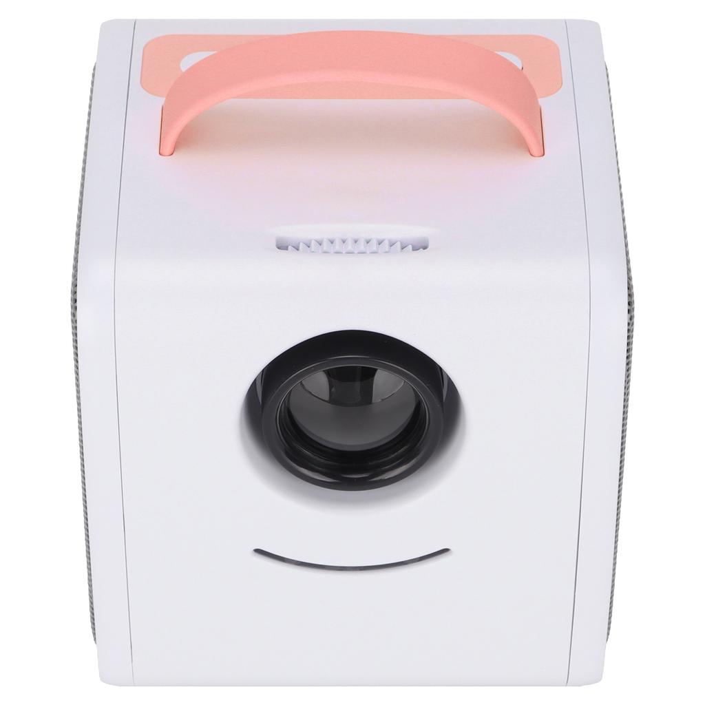 Mini Projector 1080P 2W Loudspeaker Soft Harmless Light 30000 Hours Durable Portable Projector for