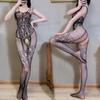 Hot Sexy Lingerie Fishnet Bodysuit Women Crotchless Tights Ladies Full Bodystockings Erotic Mesh Clothes Night Sex Set