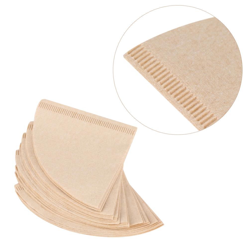 40 st Oblekta Naturliga Konformade Drip Coffee Cup Filterpapper #V02