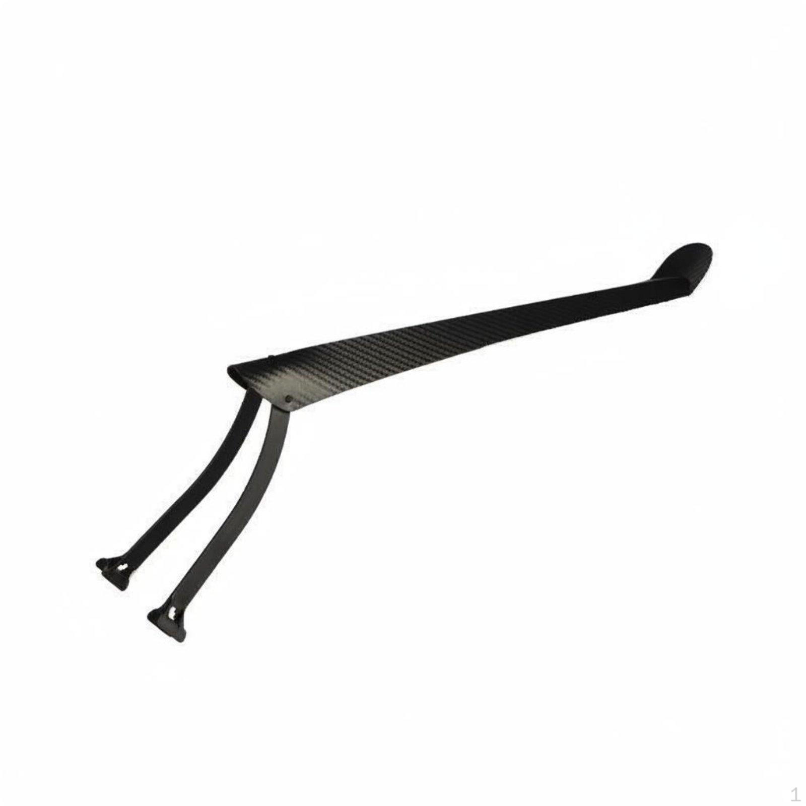 Foldable Rear Mudguard Waterproof Carbon Fiber Pattern Lightweight Attachon Bike for