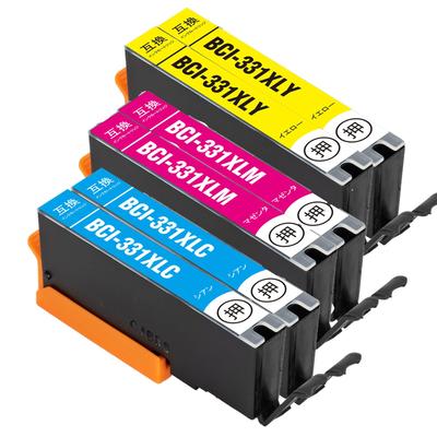 YOKUIN Kompatible Tintenpatronen für Canon PIXUS und und Gleiches Volumen wie Original XL Restkapazität International Einzeln verpackt BCI-331XL