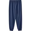 Skechers Sport Lifestyle Series Casual Versatile Simple Comfortable Knitted Sports Pants Men bottoms Navy-Blue L324M058-00DU